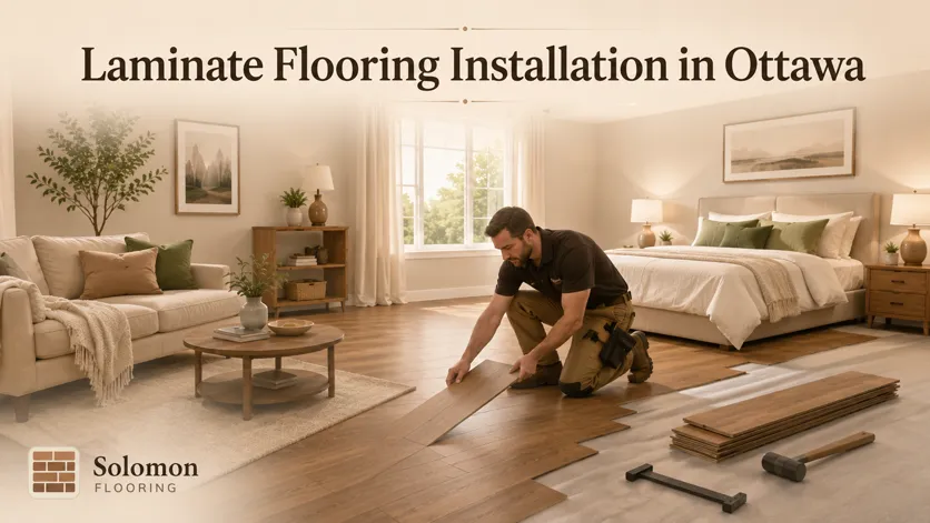 Laminate flooring installation in Ottawa